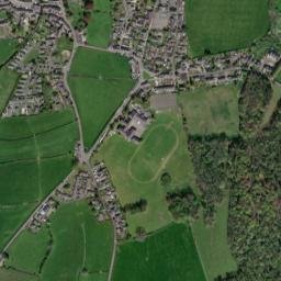 Cartmel, Grange-over-Sands, Cumbria LA11 6QB High Resolution Satellite Map