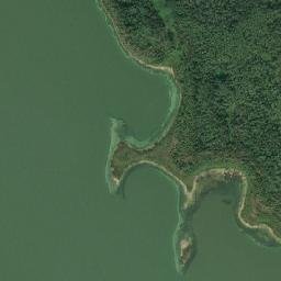 Satellite view of Mann Lakes Golf Course