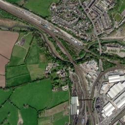 Carnforth map(satellite map)