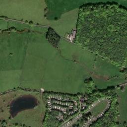 Back Lane, Lancaster, North Yorkshire LA2 High Resolution Satellite Map