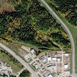 4121 Kepler Street, Whitecourt, AB T7S 0A3 High Resolution Satellite Map