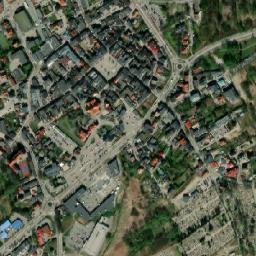 Kościerzyna map(satellite map)