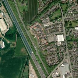 Boroughbridge map(satellite map)
