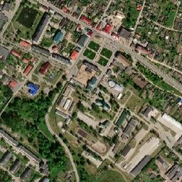 Valozhyn map(satellite map)