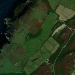 Satellite view of Port St Mary Golf Links