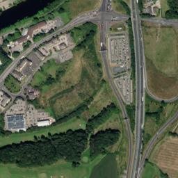 2 Mannin Way, Lancaster, Lancashire LA1 High Resolution Satellite Map