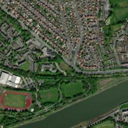 58 Morecambe Road, Lancaster, Lancashire High Resolution Satellite Map