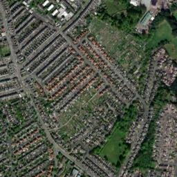 1 Leinster Road, Lancaster, Lancashire LA1 High Resolution Satellite Map