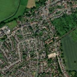 Strensall map(satellite map)