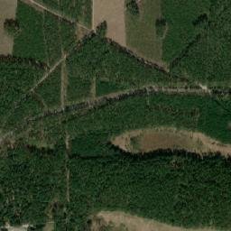 Powiat kościerski map(satellite map)