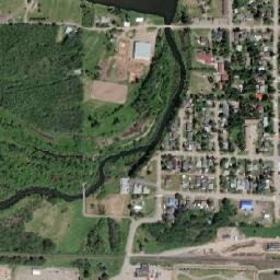 Vanderhoof map(satellite map)