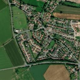 12 Meadow Vale, Green Hammerton, York High Resolution Satellite Map