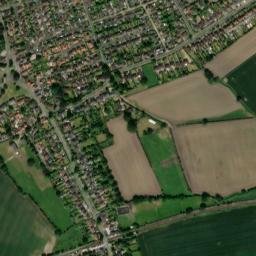 Upper Poppleton map(satellite map)