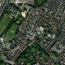 City of York, UK High Resolution Satellite Map