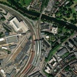 Station Rise, York YO1, UK High Resolution Satellite Map