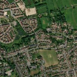 Metcalfe Lane, York YO19, UK High Resolution Satellite Map