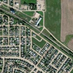 Mayerthorpe map(satellite map)