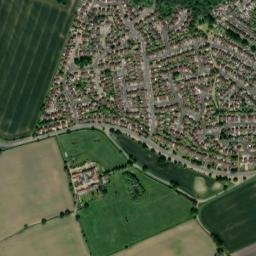 54 Dalmally Close, York YO24, UK High Resolution Satellite Map