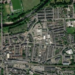 Ilkley map(satellite map)