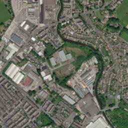 Skipton Road, Barnoldswick, Lancashire High Resolution Satellite Map