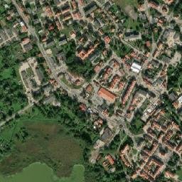 Morąg map(satellite map)