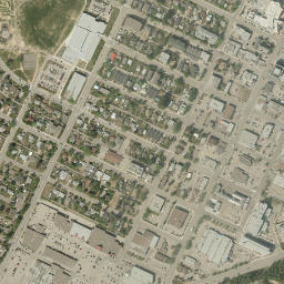 Prince George map(satellite map)