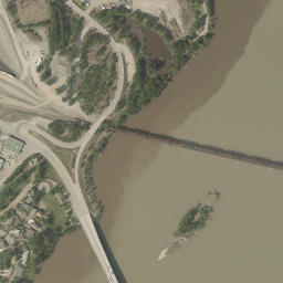 100 River Road, Prince George, BC, Canada High Resolution Satellite Map