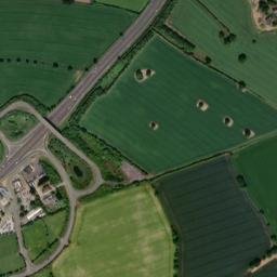Bilbrough, North Yorkshire YO23 3PG, UK High Resolution Satellite Map