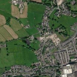 Glusburn map(satellite map)