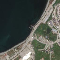 Dutch Harbor map(satellite map)