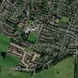 Menston map(satellite map)