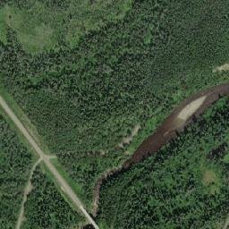 Yellowhead Highway, Fraser-Fort George F High Resolution Satellite Map