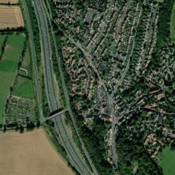 Bramham map(satellite map)