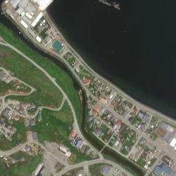 Unalaska map(satellite map)