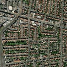 Cleveleys map(satellite map)