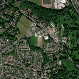 Spring Gardens Lane, Keighley, West Yorkshire BD20, UK High Resolution Satellite Map