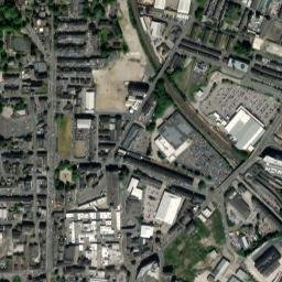 Keighley map(satellite map)