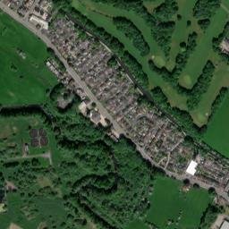 6 Poplar Terrace, Riddlesden, Keighley, West Yorkshire High Resolution Satellite Map