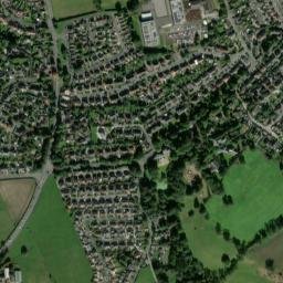 Old Hollings Hill, Guiseley, West Yorkshire LS20 High Resolution Satellite Map