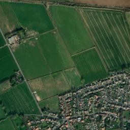 Cherry Burton map(satellite map)