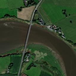 Shard Bridge, Lancashire, UK High Resolution Satellite Map