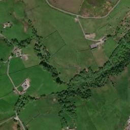 Slippery Ford Lane, Keighley, West Yorkshire High Resolution Satellite Map