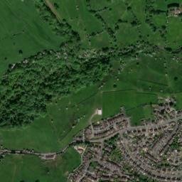 1 High Pastures, Keighley, West Yorkshire High Resolution Satellite Map