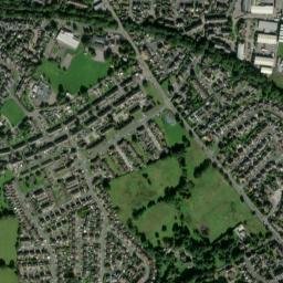 20 Woodlea Road, Yeadon, West Yorkshire High Resolution Satellite Map