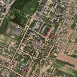 Ramanavichy map(satellite map)