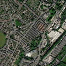 12-14 Halifax Road, Bradford, Keighley, West Yorkshire High Resolution Satellite Map