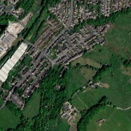 Satellite view of Bingley St Ives Golf Club