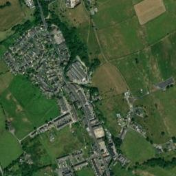 46 Skipton Road, Trawden, Colne, Lancashire High Resolution Satellite Map