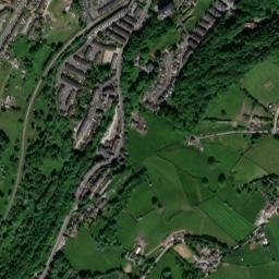 37 Damems Road, Keighley, West Yorkshire High Resolution Satellite Map