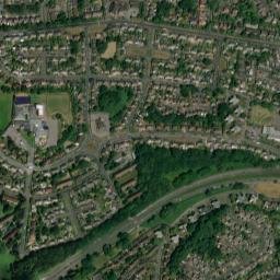 91 Lingfield Drive, Leeds, West Yorkshire LS17 High Resolution Satellite Map